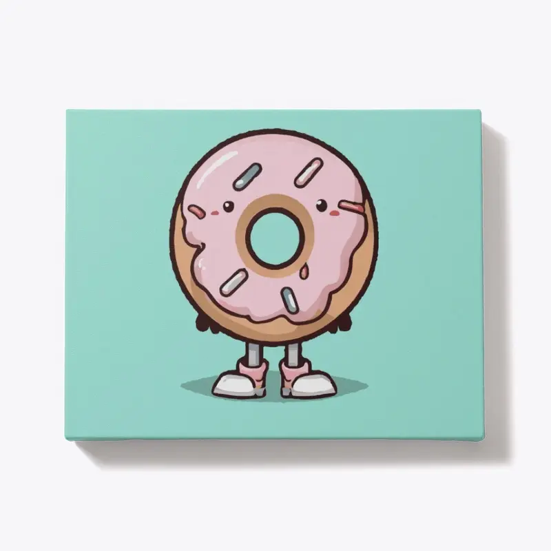 Donut Man Print